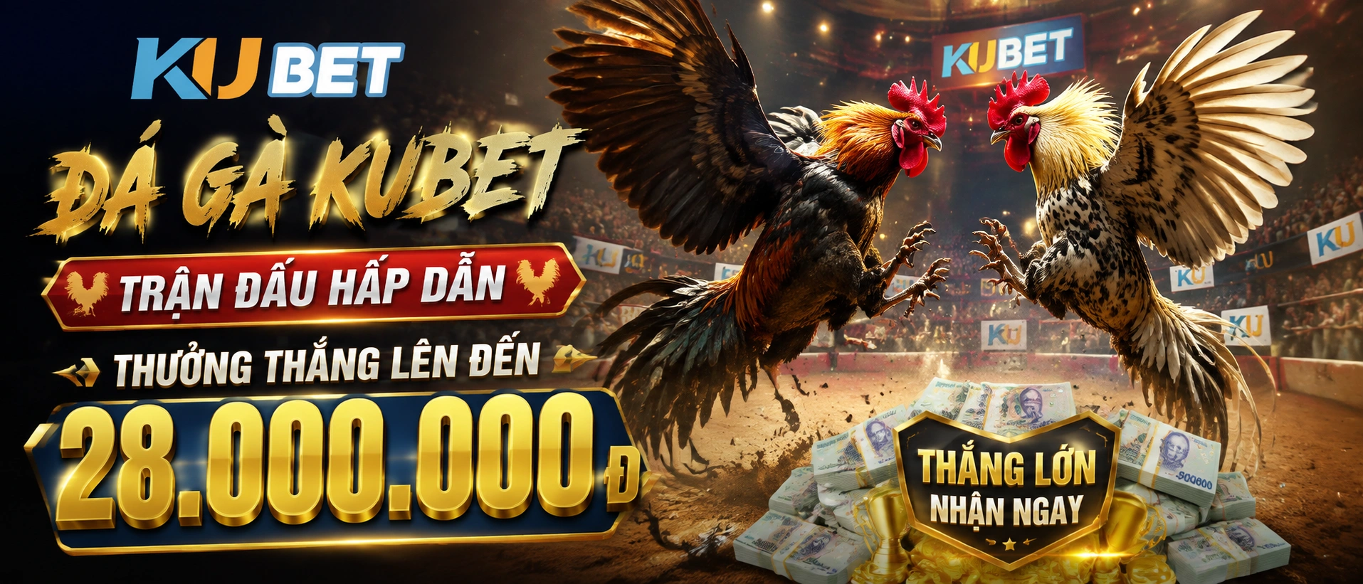 Đá Gà - giao diện trung tâm trên mobile